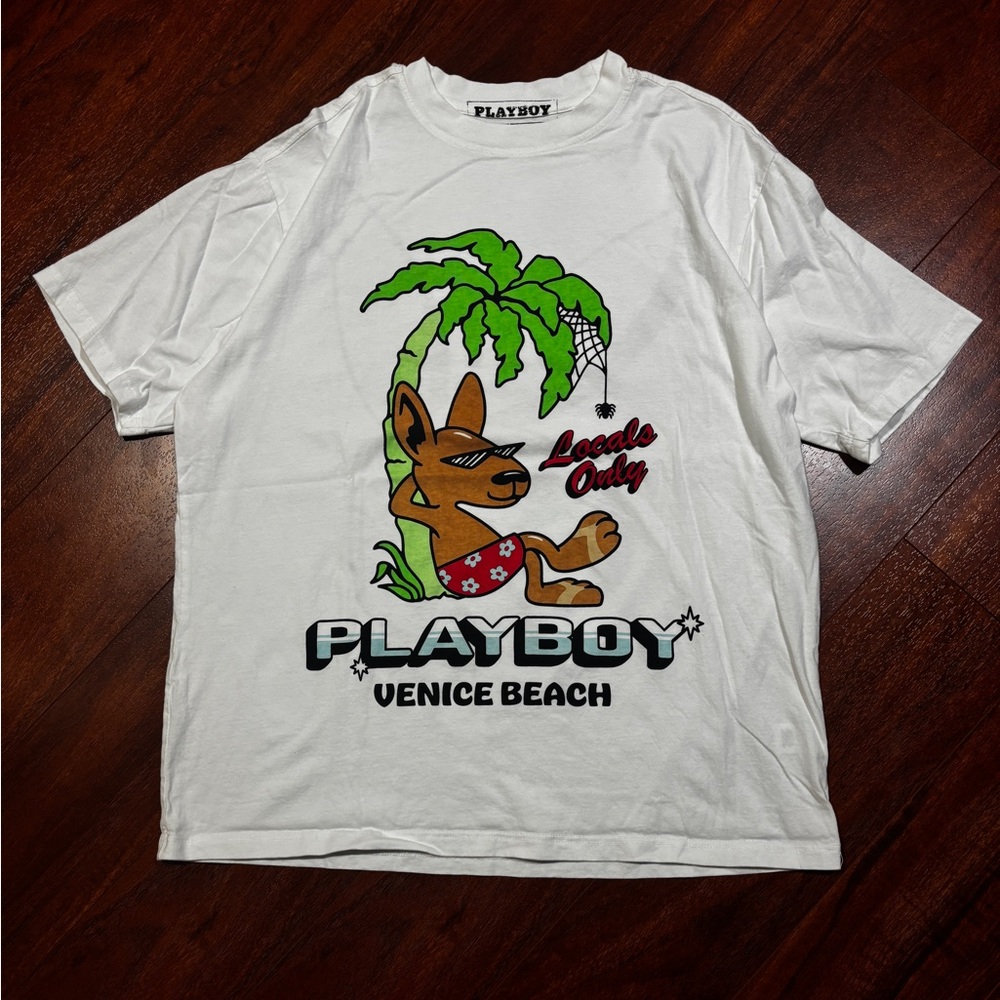 Playboy Classic White Tee